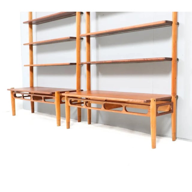 Mid-Century Modern Wall Units by William Watting for Scanflex, 1960s, Set of 2 For Sale - Image 6 of 8