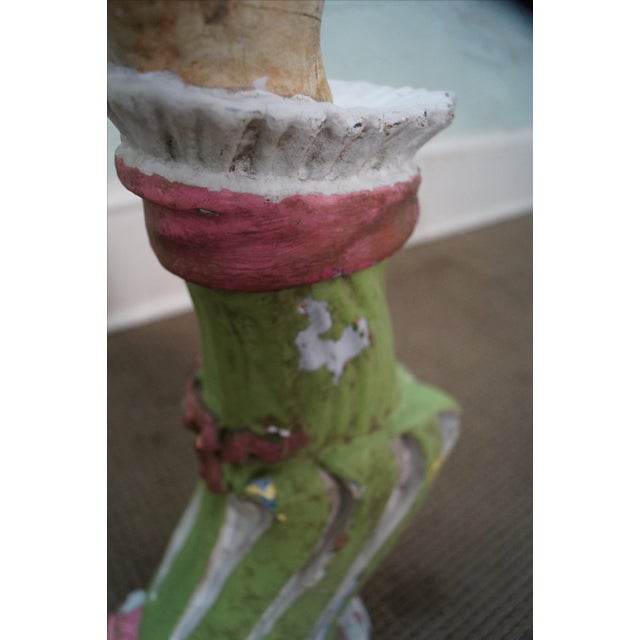 Wood Vintage Italian Carved Wood Display Arms - A Pair For Sale - Image 7 of 10