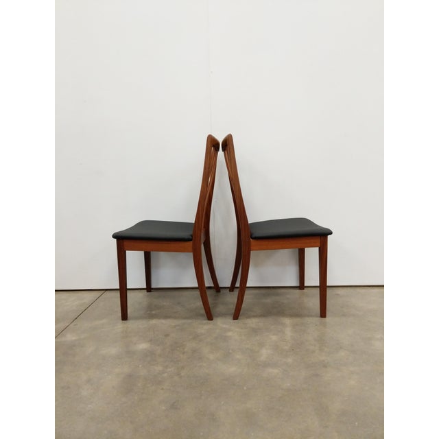 Mid-Century Modern Pair of Vintage G Plan Teak Mid Century Modern Dining Chairs For Sale - Image 3 of 8