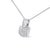 Step into the realm of regal elegance with our Princess Cut Composite Diamond Pendant Necklace. Crafted from radiant 14K...