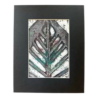 “Echo” Original Mono Print by Nancy Smith For Sale