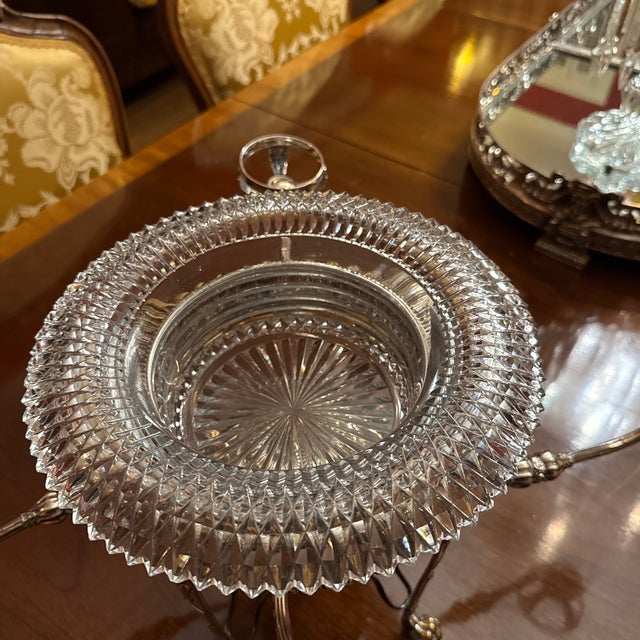 Early 19th Century Regency Period Sheffield Silver Epergene For Sale - Image 9 of 12