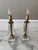 Metal Antique Pair of Neo-Classical Petite Brass and Cut Crystal Lamps Completely Restored For Sale - Image 7 of 11