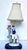 Ceramic Vintage Staffordshire Style "Young Tom Morris" Golf Spill Vase Table Lamp For Sale - Image 7 of 12