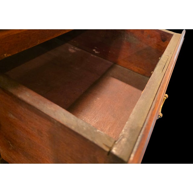 Late 19th Century Colonial Revival Chippendale-Style Mahogany High Chest W/Raised Paneled Sides For Sale - Image 18 of 18