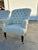 1990s 1990s Pair of Victorian Style Tufted Back Armchairs by Calico Corners For Sale - Image 5 of 12