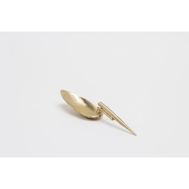 Brass Cochler Spoon by Raquel Vidal and Pedro Paz For Sale - Image 4 of 5