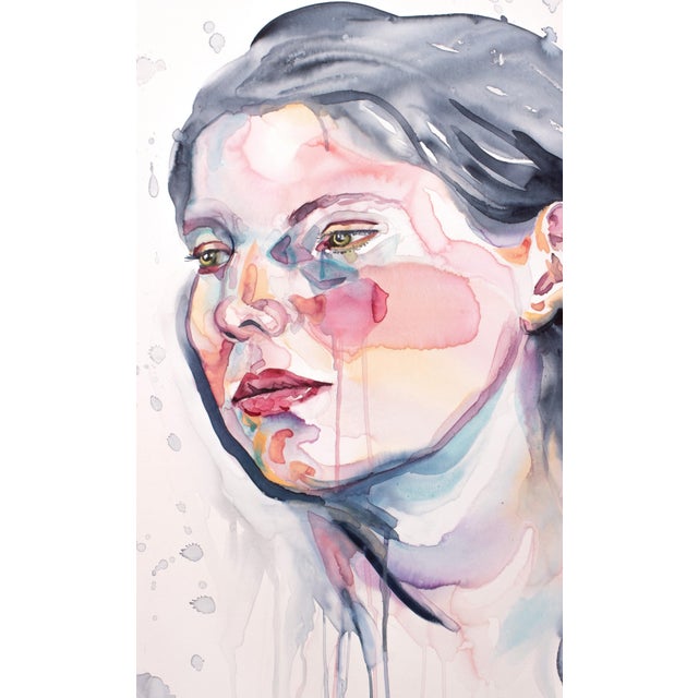 Original watercolor painting on stretched canvas. Varnished and ready to hang. Artist: Elizabeth Becker Year: 2026 Image...