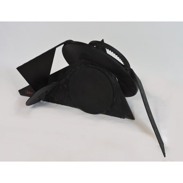 Alexander Calder 1990s Large Abstract Welded Steel Sculpture "Assemblage" by David Tothero For Sale - Image 4 of 9