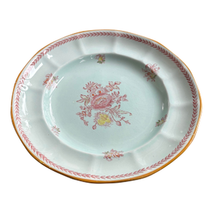 Early 20th Century Adam’s England Calyx Ware "Chelsea Sprays" Plate