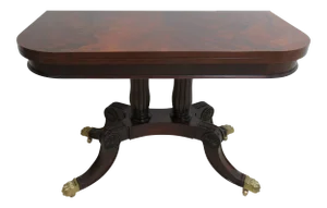 Councill Furniture Flame Mahogany Flip Top Dining Table