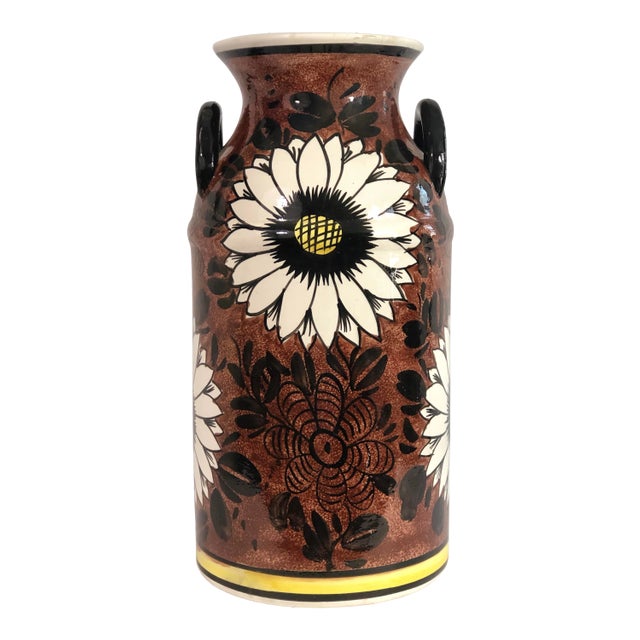 Late 20th Century Hand Painted Stick Stand Spain For Sale