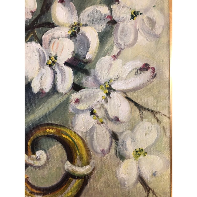 Original Oil Painting by Helen Ferne Slimp in Ornate Gilded Frame For Sale In Philadelphia - Image 6 of 10