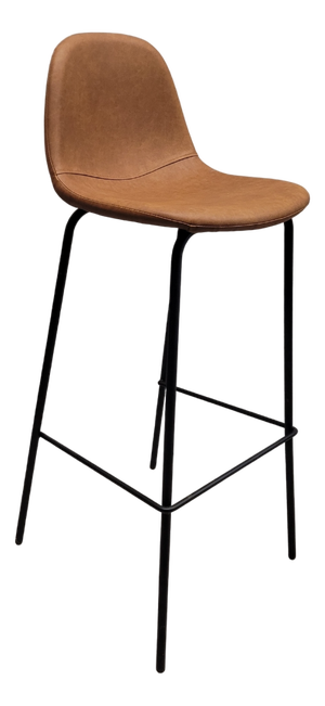 Mid-Century French Stool, 1980s