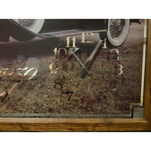 Traditional 1930 Packard Wall Clock For Sale - Image 3 of 3