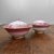 Pink Japanese Porcelain Kaiseki Bowls with Lids, 1970s, Set of 2 For Sale - Image 8 of 15