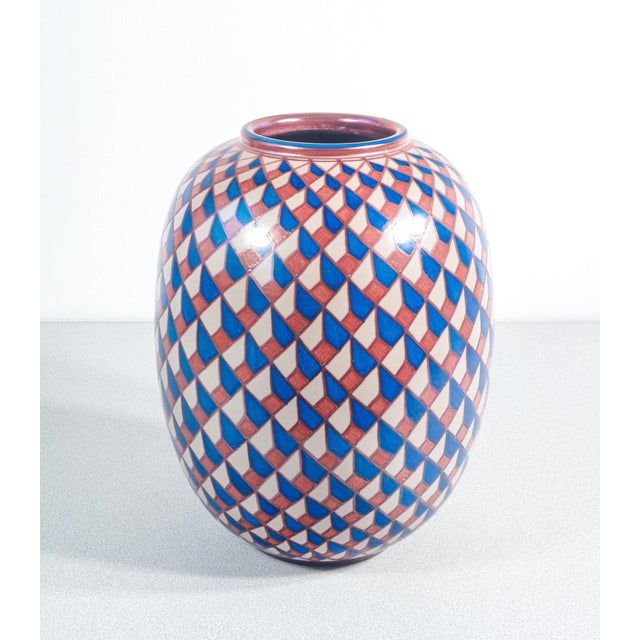 Majolica Vase by Bottega Vignoli, 1970s For Sale - Image 16 of 16