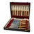 Taylor Witness Sheffield 16pc Stainless Steak Knife Fork Set, Stag Wood With Case For Sale