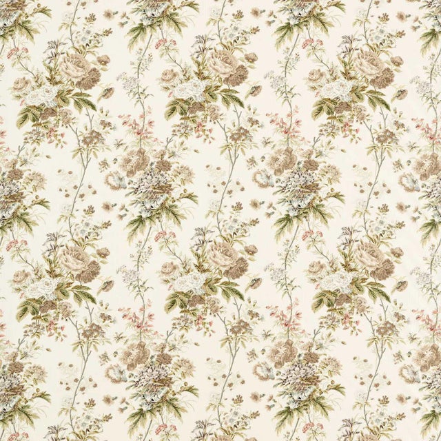 Sanderson Lakeland Paradis Fabric in Walnut For Sale