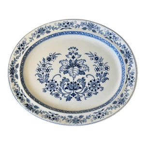 1901 Wedgwood Platter "Mandarin Blue"