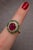 Gemstone Bochic “Orient” Vintage Emerald, Ruby & Diamond Ring Set In 18K Gold & Silver For Sale - Image 7 of 12
