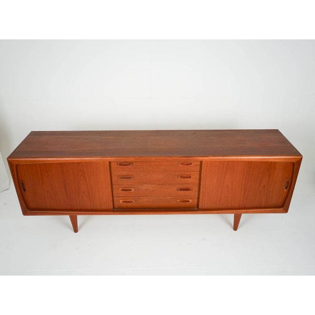 1960s Vintage Teak Sideboard from H.P. Hansen, 1960s For Sale - Image 5 of 10