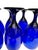 Mid-Century Modern Vintage Cobalt Wine Goblets - A Set of 8 For Sale - Image 3 of 10