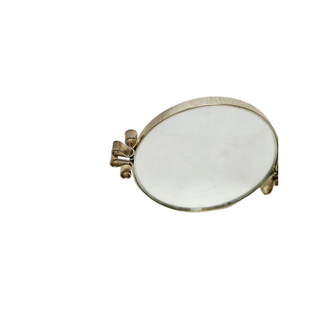 Art Deco Makeup Mirror, Poland, 1950s For Sale - Image 6 of 8