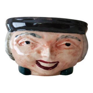 Antique Late 19th Century Toby Bowl, Shorter & Son Pottery Staffordshire England For Sale