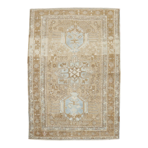 Antique Zabihi Collection Persian Heriz Rug
