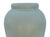 Vintage Sage Matte Glaze Ceramic Urn For Sale - Image 4 of 12