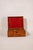 English Antique English Burl Walnut Box With Red Painted Interior For Sale - Image 3 of 10