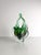 Glass Green Glass Bowl by Josef Hospodka for Chribska Glassworks, 1970s For Sale - Image 7 of 9