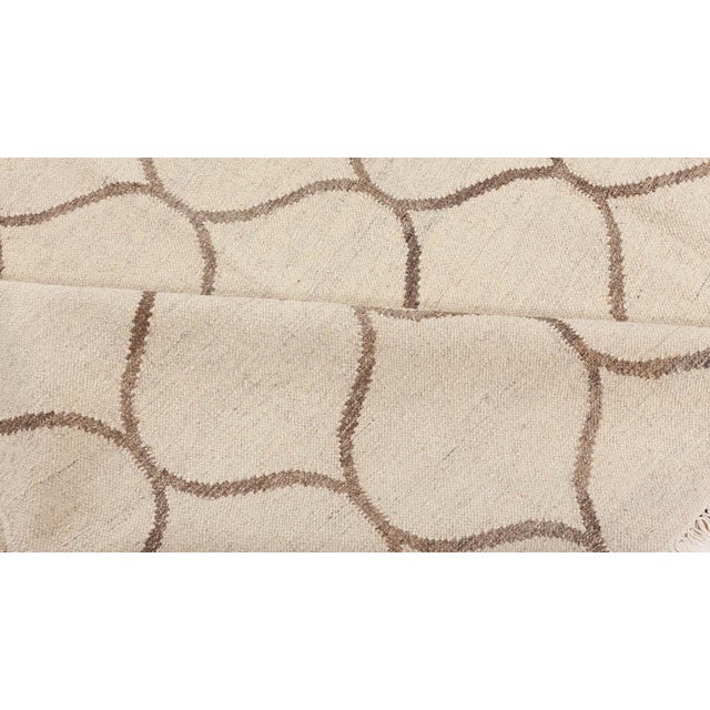 Modern Dhurrie Style Rug by Doris Leslie Blau For Sale - Image 4 of 7