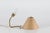1940s Small Vintage Table Lamp in Brass with Punched-Paper Shade by Hans Bergström, Denmark, 1940s For Sale - Image 5 of 13