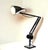 Extra Large Iconic Aluminum Fingalite Architect's Desk Lamp by Adel, Table Lamp England, 1940s For Sale - Image 15 of 18