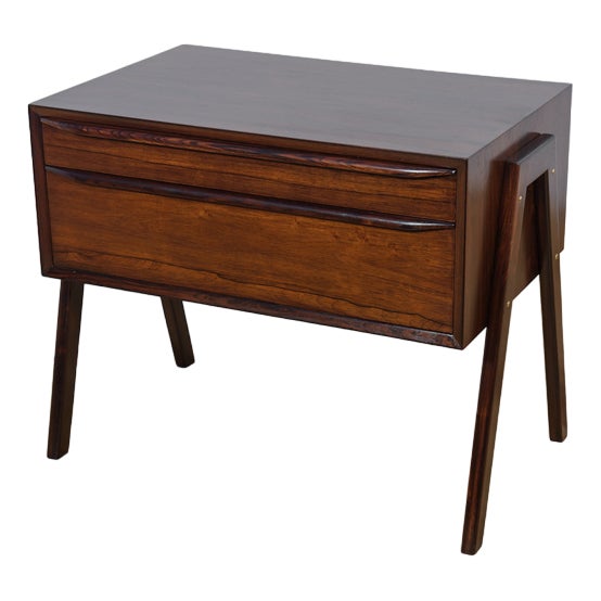 Mid-Century Danish Rosewood Console Table, 1960s For Sale