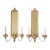 Vaughan Designs Antique Silver Mirrored Wall Sconces-a Pair For Sale