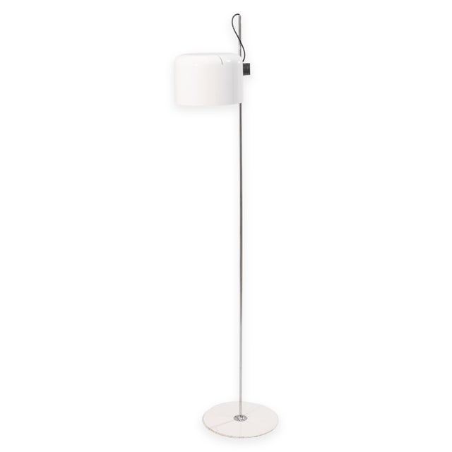 Metal 1960s Joe Colombo for Oluce Coupe 3321 Vintage Mid-Century Italian Floor Lamp For Sale - Image 7 of 7