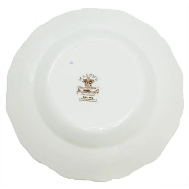 Add an English touch to your table or china collection with this beautiful Mason's Bow Bells soup bowl. This vintage piece...