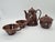Vintage Teapot, Sugar Bowl, and Cups, 1960s, Set of 4 For Sale - Image 6 of 9