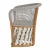 Mexican Sample: Sonora Arm Chair in Grey For Sale - Image 3 of 4