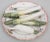 Antique 18th Century French Tin Glaze Faience Delft Tromp l'Oeil Plate With Vegetable Sculpture of Leeks For Sale In New York - Image 6 of 11