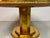 Mid-Century Octagonal Brass and Burl Veneer Coffee Table, 1970s For Sale - Image 14 of 18