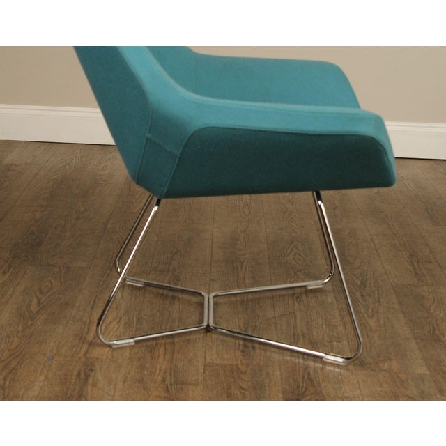 Keilhauer Mid Century Modern Style Pair of 'Cahoots' Lounge Chairs For Sale - Image 12 of 12