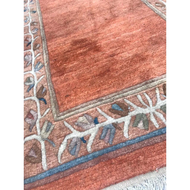 Vintage Tibetan Rug For Sale - Image 4 of 9