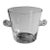 Tiffany & Co. Crystal Ice Bucket With Scrolled Handles For Sale
