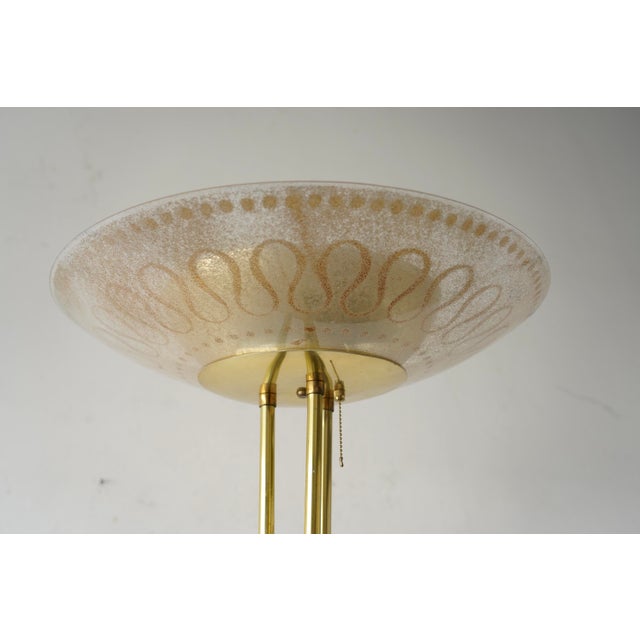 1950s Torchère Floor Lamp by Gerald Thurston / Carl Moser for Lightolier For Sale In Las Vegas - Image 6 of 10
