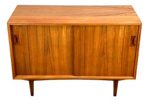 Sideboard with Sliding Doors in Teak, 1960s