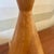 Mid Century Conical Wood and Glass Table Lamps - Set of 2 For Sale - Image 12 of 17